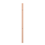 1-3/4" Hard Maple Square Top V-Grooved Baluster - LJ5360V