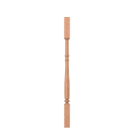 1-3/4" Red Oak Square Top Baluster LJ5V25