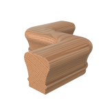 Natural Alder "S" Shaped Fitting LJ7048