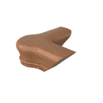 White Oak LJ7221 Quarterturn Newel Cap