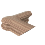 Hickory LJ7421 Quarterturn Newel Cap