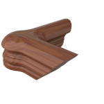 Cherry LJ7521 Quarterturn Newel Cap