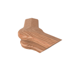 Red Oak 135&#176; Quarterturn Newel Cap - LJ7621-135