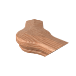 Red Oak 135&#176; Quarterturn Newel Cap - LJ7721-135