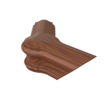 Cherry 135&#176; Quarterturn Newel Cap - LJ7921-135