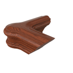 Brazilian Cherry Quarterturn Newel Cap - LJ7921