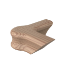 Hickory Quarterturn Newel Cap - LJ7A21