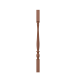 1-3/4" Cherry Bristol Beaded Square Top Baluster LJB2905