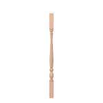 1-3/4" Hard Maple Bristol Beaded Square Top Baluster LJB2905