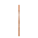 1-3/4" Red Oak Bristol Beaded Square Top Baluster LJB2905