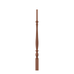 1-3/4" Cherry Bristol Beaded Taper Top Baluster LJB2915