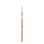 1-3/4" Hard Maple Bristol Beaded Taper Top Baluster LJB2915