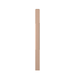 3-1/2" x 48" Hard Maple Chamfered Short Utility Newel - LJC4000