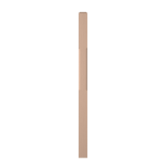 3-1/2" x 58" Hard Maple Chamfered Intermediate Landing Newel - LJC4001