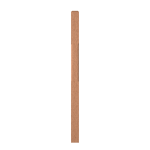 3-1/2" x 58" Red Oak Chamfered Intermediate Landing Newel - LJC4001