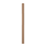 3-1/2" x 58" Poplar Chamfered Intermediate Landing Newel - LJC4001