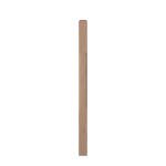 3" x 48" Hickory Chamfered Short Utility Newel - LJC4110