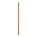 3" x 58" Red Oak Chamfered Intermediate Landing Newel - LJC4111