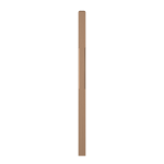 3" x 58" Poplar Chamfered Intermediate Landing Newel - LJC4111