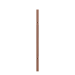 1-1/4" Cherry Square Top V-Groove Baluster LJC5060V