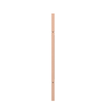 1-1/4" Hard Maple Square Top V-Groove Baluster LJC5060V