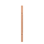 1-3/4" Red Oak V-Groove Square Top Baluster LJC5360V