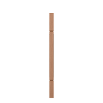 1-3/4" White Oak V-Groove Square Top Baluster LJC5360V