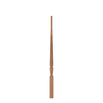 1-3/4" White Oak Fluted Taper Top Baluster LJF2015