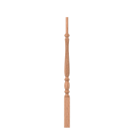 1-3/4" Red Oak Challis Fluted Urn Taper Top Fluted Baluster LJF2115