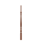 1-3/4" Cherry Bristol Fluted Taper Top Fluted Baluster LJF2915