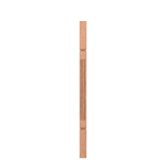 1-3/4" Red Oak Square Top V-Groove Baluster LJF5360V