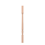 1-3/4" Hard Maple Plain Square Top Baluster LJP2005