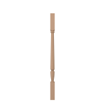 1-3/4" Poplar Plain Square Top Baluster LJP2005