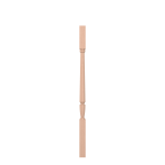 1-3/4" Hard Maple Octagonal Square Top Baluster LJP20058