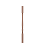 1-3/4" Cherry Challis Urn Square Top Baluster LJP2105