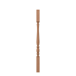 1-3/4" White Oak Challis Urn Square Top Baluster LJP2105