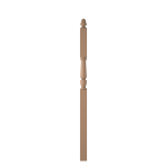 3" x 73" Poplar Intermediate Landing Newel - LJP3246