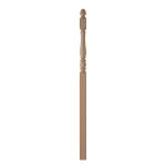 3-1/2" x 78" Poplar Intermediate Landing Newel - LJP3358