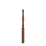 3-1/4" x 43" Cherry Short Utility Newel - LJP3910