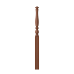 3-1/4" x 50" Cherry Long Utility Newel - LJP3914