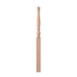 3-1/4" x 50" Hard Maple Long Utility Newel - LJP3914