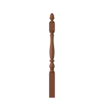 3-1/4" x 48" Cherry Short Utility Newel - LJP3940