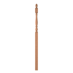 3-1/4" x 78" Red Oak Intermediate Landing Newel - LJP3958