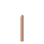 Red Oak TR-410U-39 Linear Wood Rake Newel