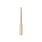 BB140 Hard Maple 3-1/2" x 42" Hampton Landing Newel