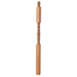 BB215 Cherry 3" x 60" Hampton Landing Newel