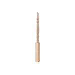 BB240 Hard Maple 3" x 42" Hampton Landing Newel