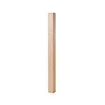 BB4005S Red Oak 3" x 60" S4S Newel