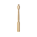 BB4180 Poplar 3-1/2" x 48" Colonial Utility Newel