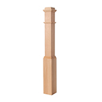 Cherry 4-3/4" x 55" Box Newel